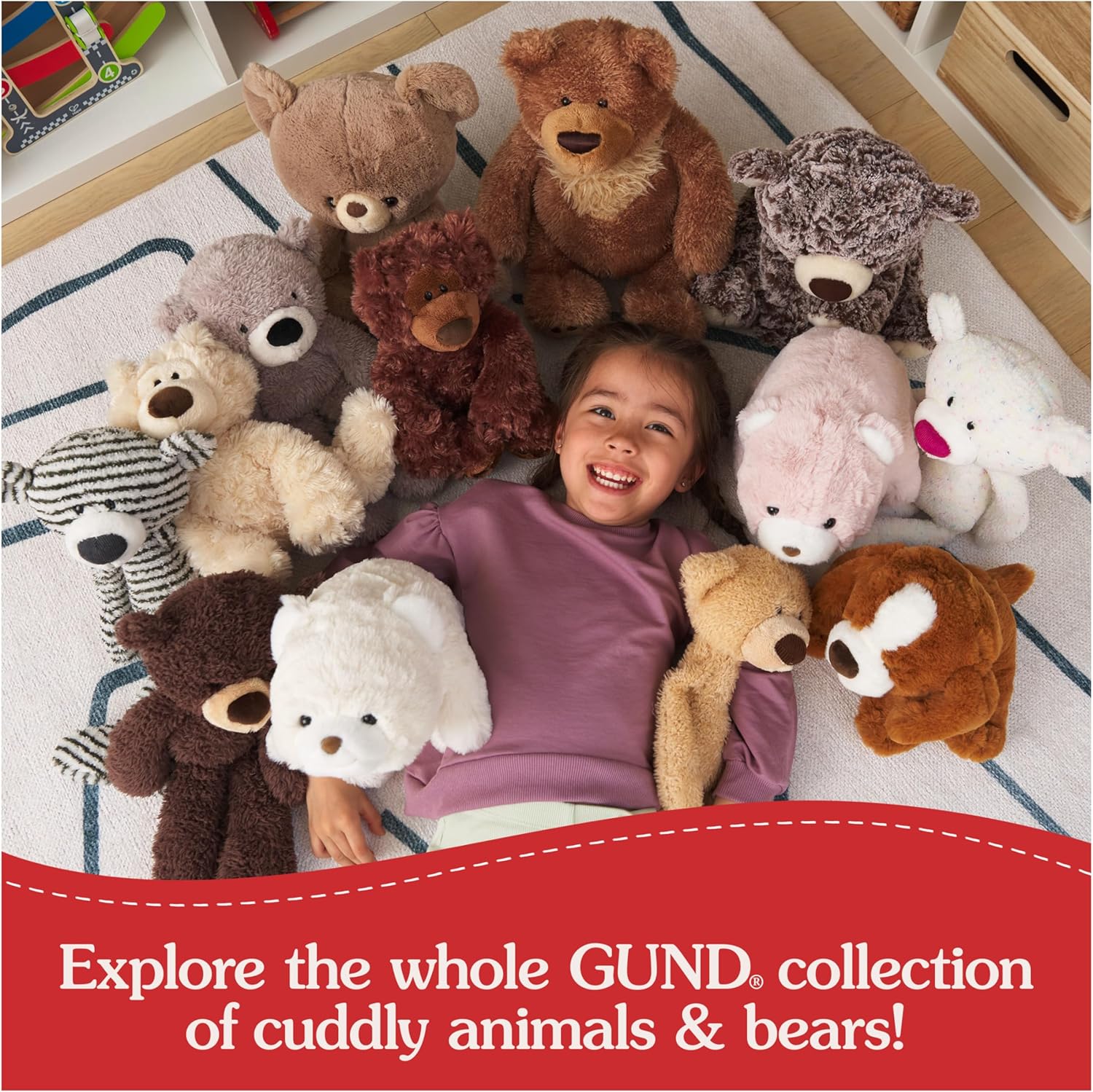 GUND Muttsy Dog Plush 14 Brown Ages 1 and Up