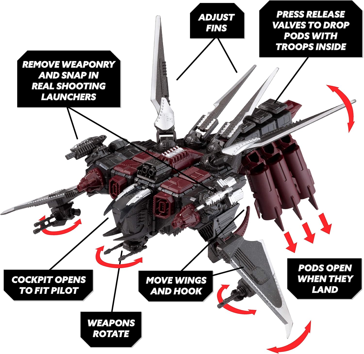 Scorpion KLAW Troop Dropper Building Toy for Ages 8