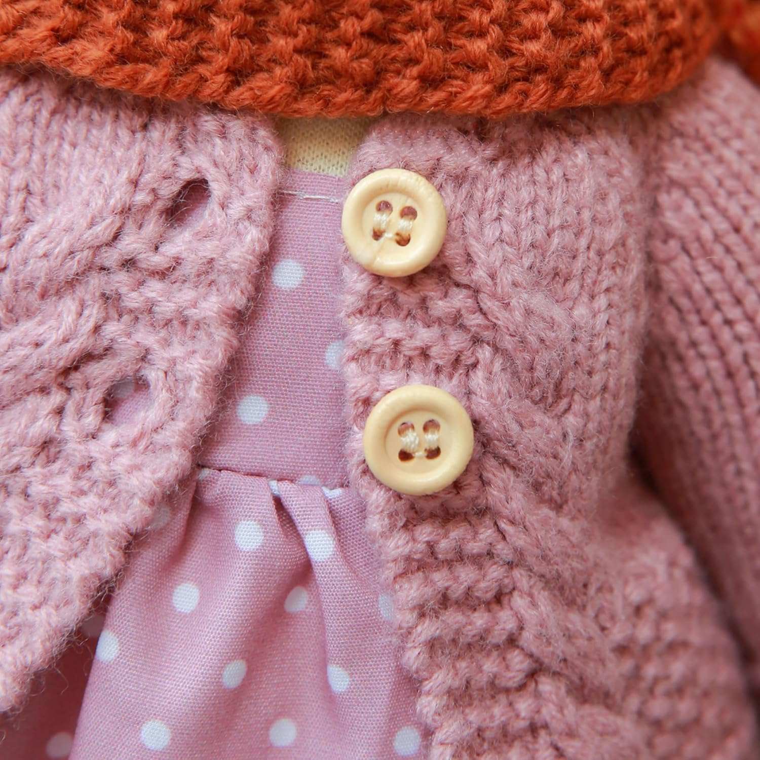 Handmade Waldorf Doll Gabrielle 12 Soft Plush Toy