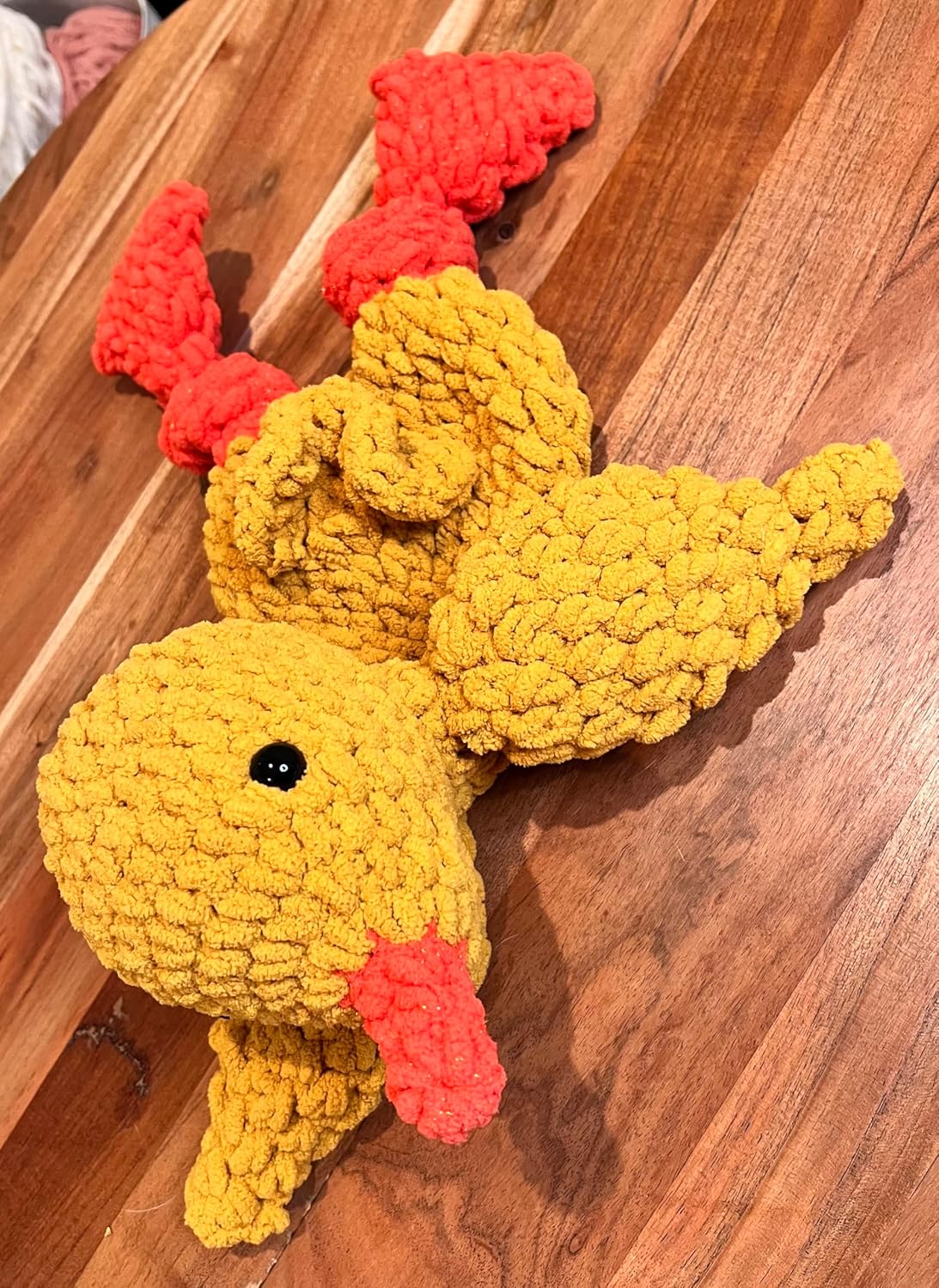 Handmade Chicken Snuggler - 18 Soft Plush Toy