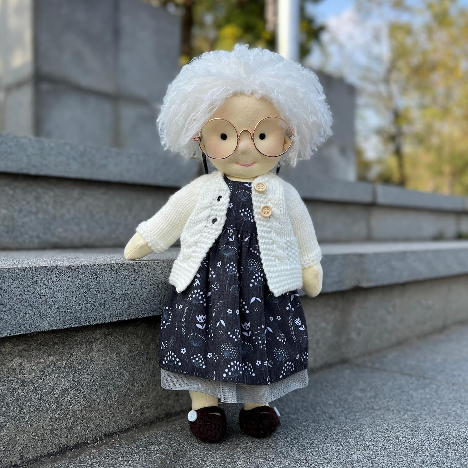 Handmade Soft Girl Rag Doll - Ella 12 for Kids