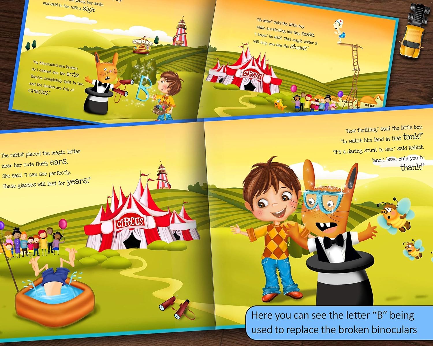 Personalized Magic Story Picture Book for Kids