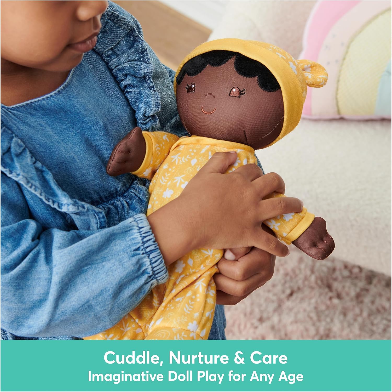 GUND Baby Sustainable Plush Doll 12 Yellow