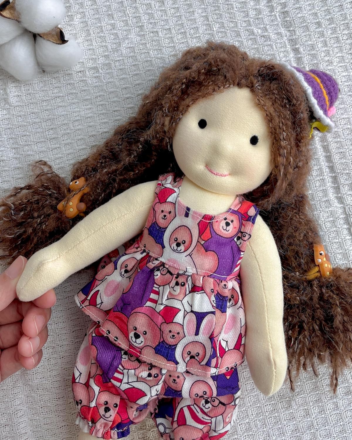 BlissfulPixie Waldorf Doll - 12 Alice Personalized Rag Doll