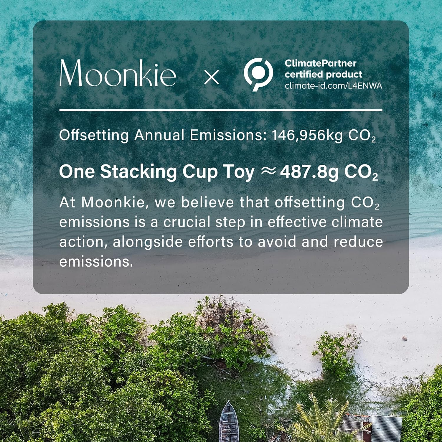 Moonkie Stacking Cups Toy for 6 Months 7 Piece Set 1